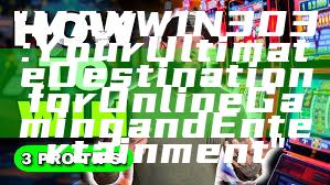 "MAXWIN303: Your Ultimate Destination for Online Gaming and Entertainment"