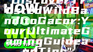 "Discover Trusted Wild Bandito Gacor: Your Ultimate Gaming Guide and Tips"