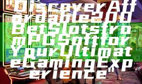 "Discover Affordable 200 Bet Slots from PG Soft for Your Ultimate Gaming Experience"